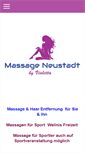 Mobile Screenshot of massage-violetta.com